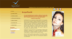 Desktop Screenshot of korpoplastik.com